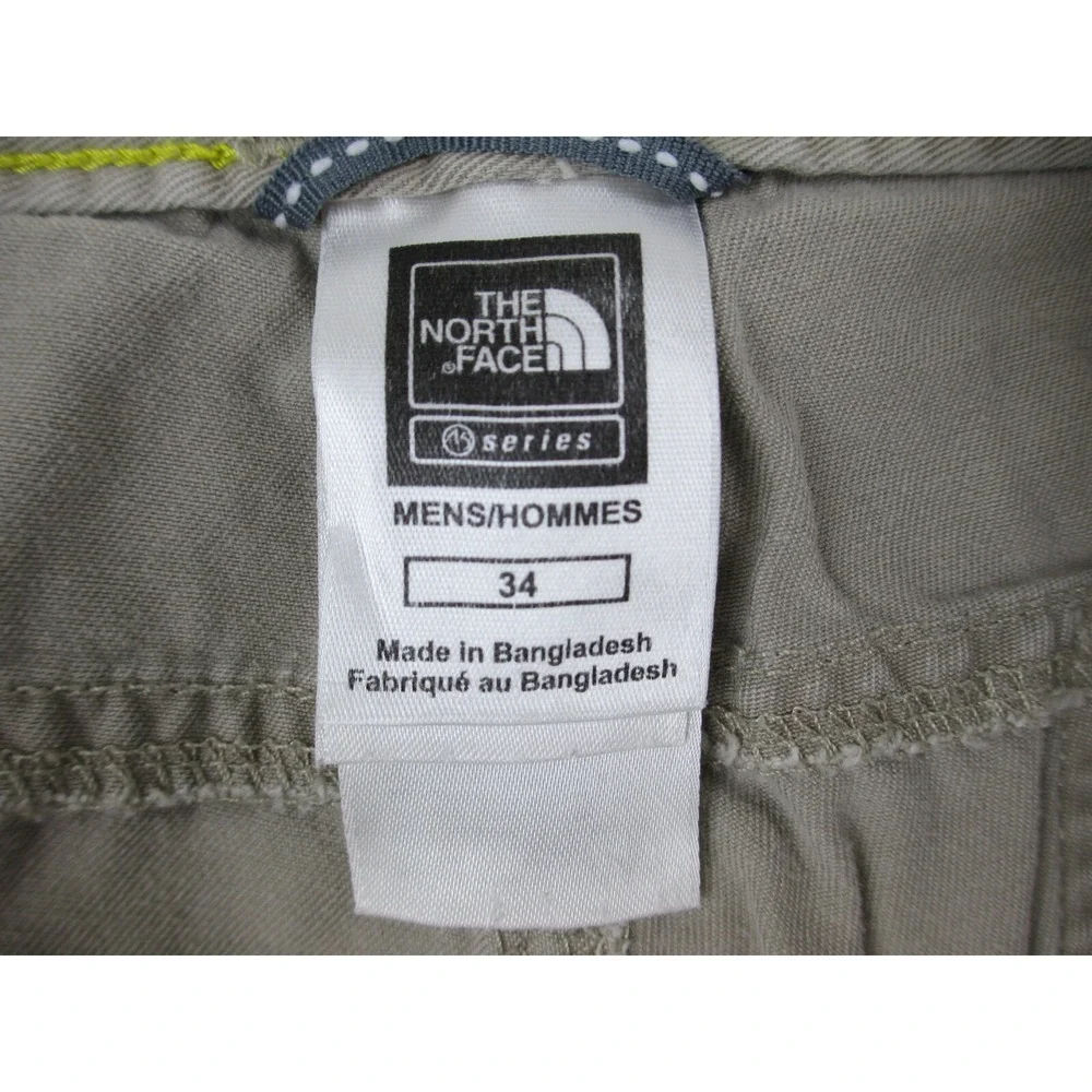The North Face Shorts Mens 34 Brown Tan‎ Cargo Pockets Outdoors Casual